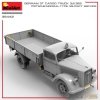 Miniart 35442 GERMAN 3T CARGO TRUCK 3,6-36S. PRITSCHE-NORMAL-TYPE. MILITARY SERVICE 1/35